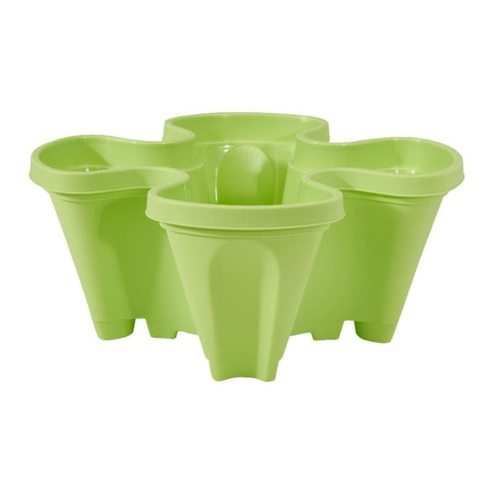 BowLift | Space-saving Stackable Plant Pots - StrawberryStack
