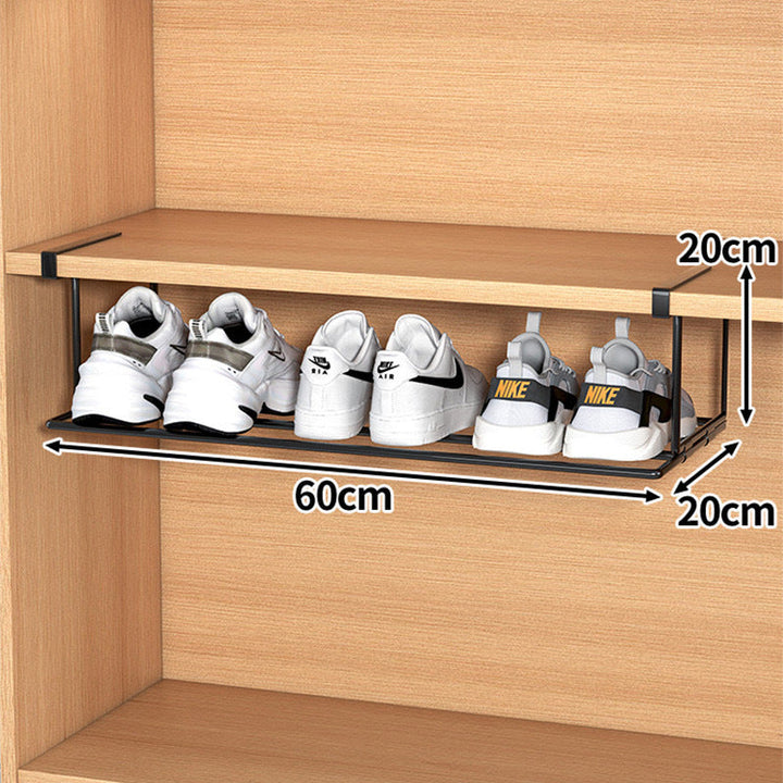 BowLift | Adjustable Metal Under Shelf Shoe Rack