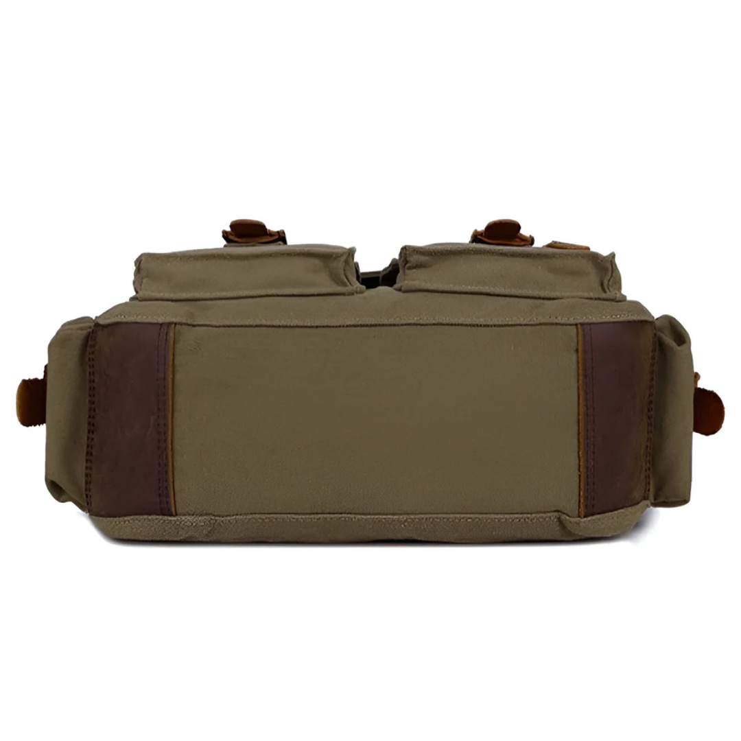 BowLift | Spacious Men's Canvas Crossbody - UrbanTrail