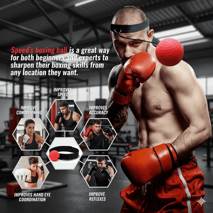 BowLift | SpeedStrike – Boxing Reflex Ball for Speed, Focus, and Reflex Training