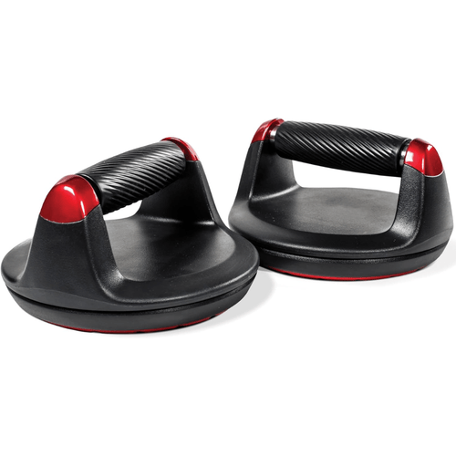 BowLift | Spinfit Rotating Push-Up Handles – Ergonomic Wrist Protection – 180 kg Capacity – Dynamic Strength Training for Chest, Shoulders & Core