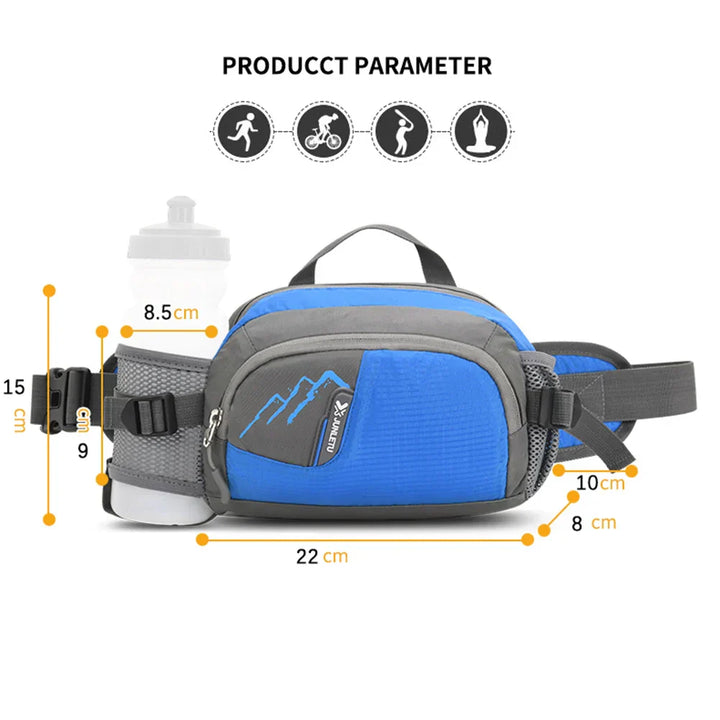 BowLift | Sport Hip Bag with Bottle Holder - Vega