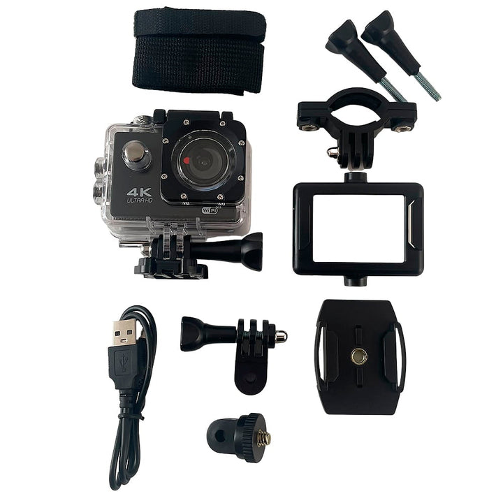 Action camera with waterproof case - 4K - 16.0 Mega Pixel | Bowlift
