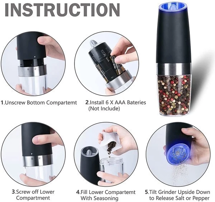BowLift | FlavorBurst™ Quick Spice Grinding