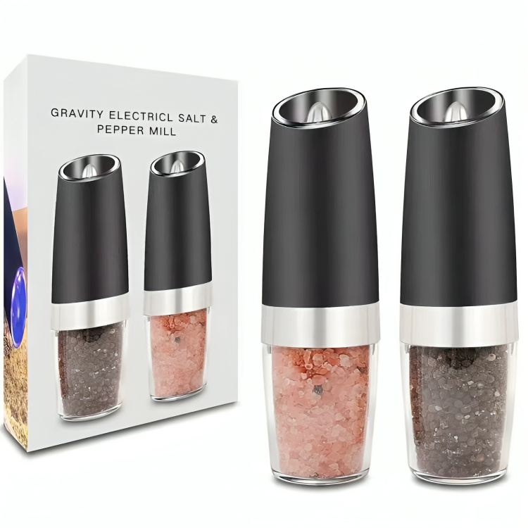 BowLift | SpiceGlide - Salt and Pepper Mill with Gravity Sensor