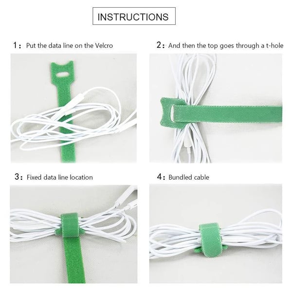 BowLift | T-type self-adhesive velcro strap with velcro