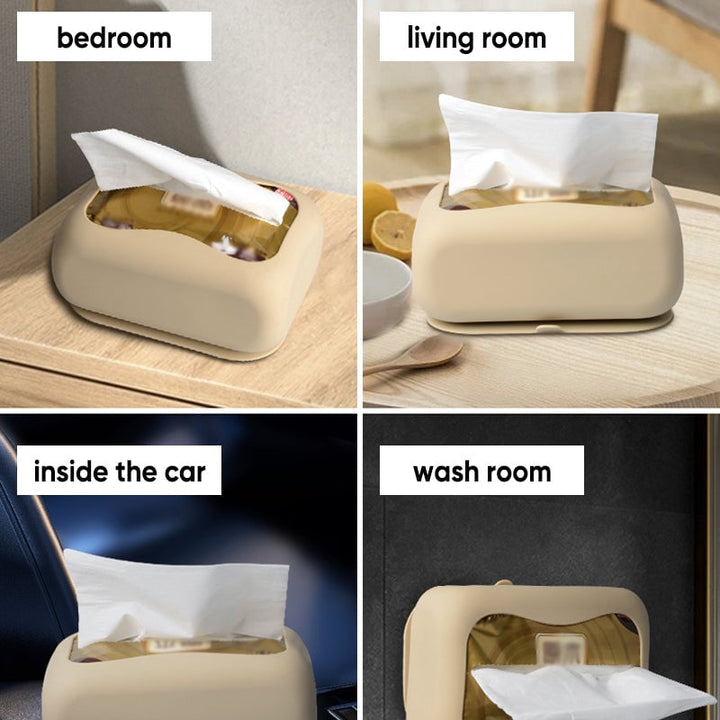 BowLift | Household Silicone Suction Cup Tissue Box