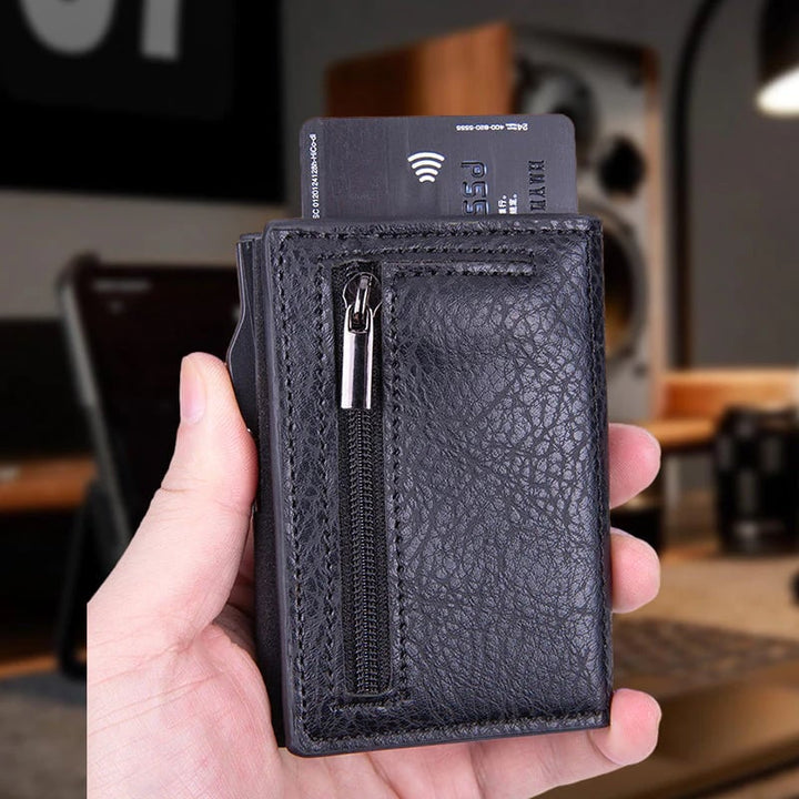 BowLift | Men's Wallet With Automatic Card Pocket