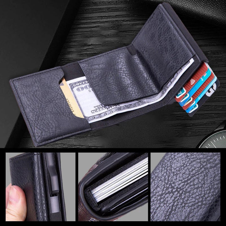 BowLift | Men's Wallet With Automatic Card Pocket