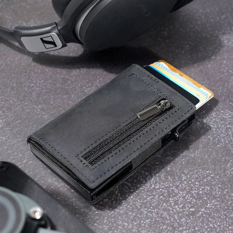 BowLift | Men's Wallet With Automatic Card Pocket