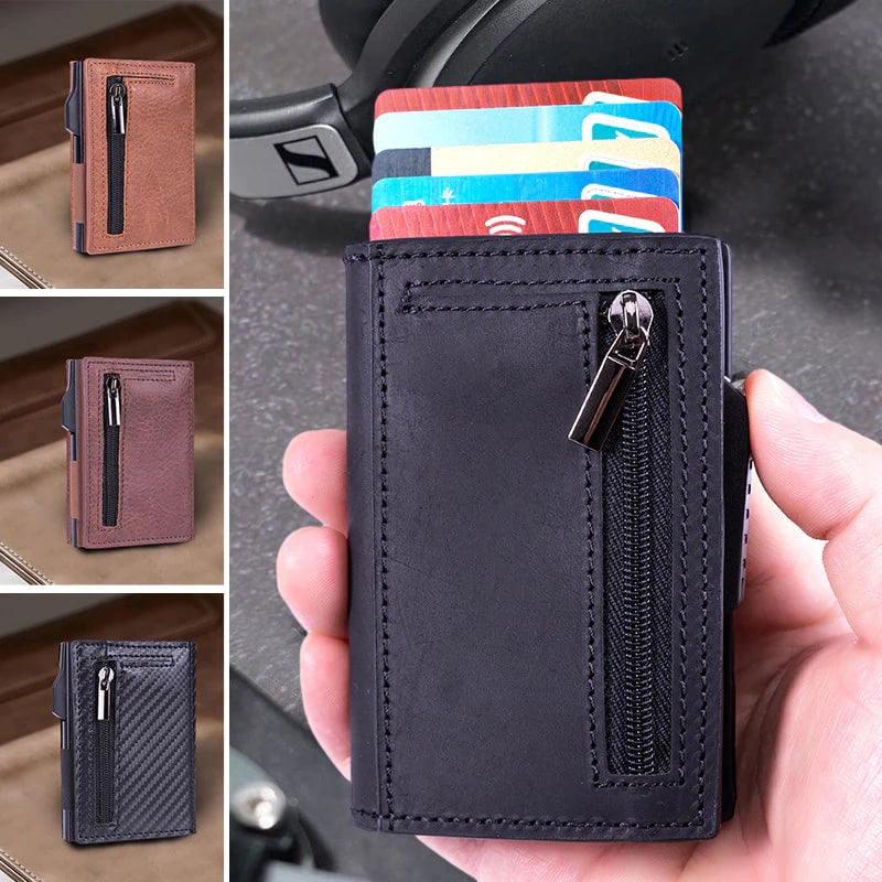 BowLift | Men's Wallet With Automatic Card Pocket