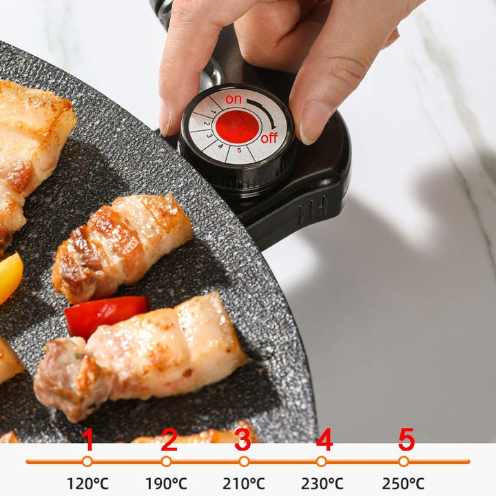 GrillCook - Smoke-Free Griddle for Healthy Cooking Bowlift