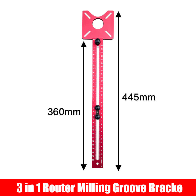 BowLift | 3 in 1 Router Milling Groove Bracke