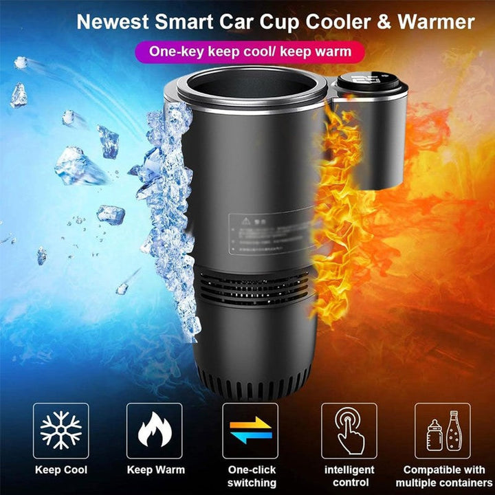 2-in-1 Smart Car Cup Cooler and Warmer | Bowlift