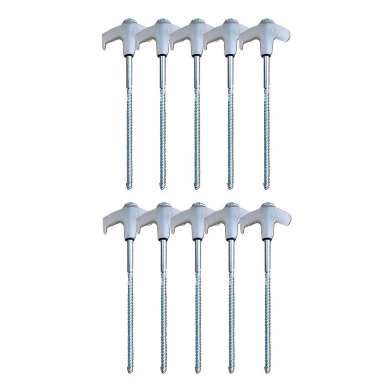 BowLift | Tent pegs that can be screwed into the ground