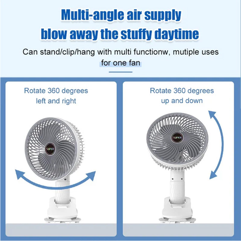 Multi-Functional Portable Mini Fan | Bowlift