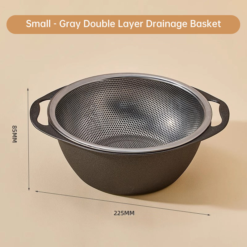 BowLift | Multipurpose Double Layer Drainage Basket