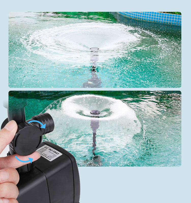 Durable, versatile, adjustable fountain pump Bowlift
