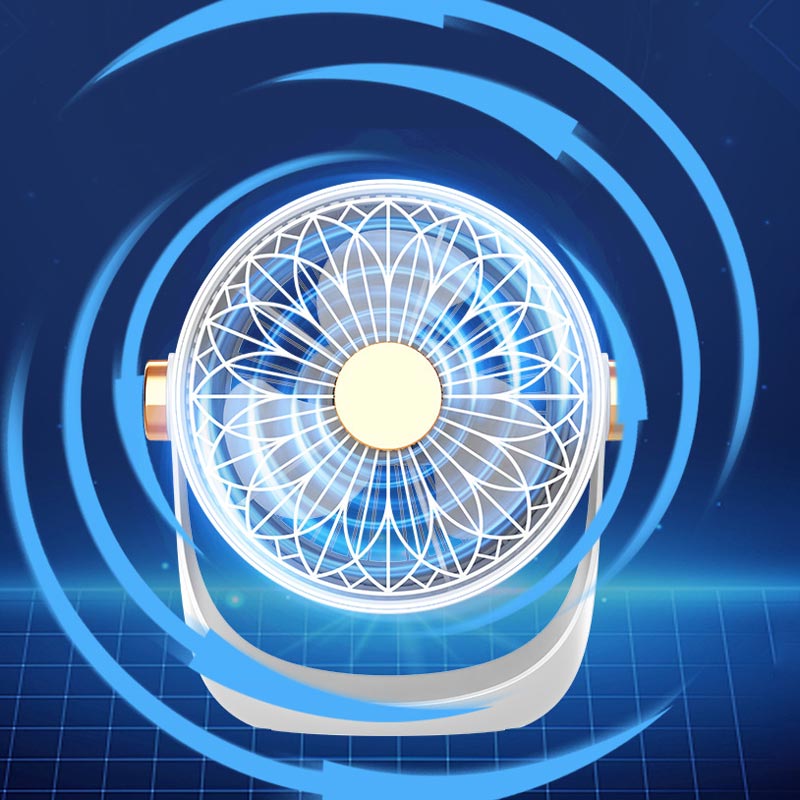 Hurricane Cannon High-Speed Circulating Wall-Mounted Desk Fan | Bowlift
