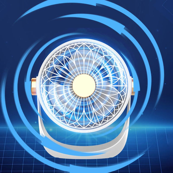 Hurricane Cannon High-Speed Circulating Wall-Mounted Desk Fan | Bowlift