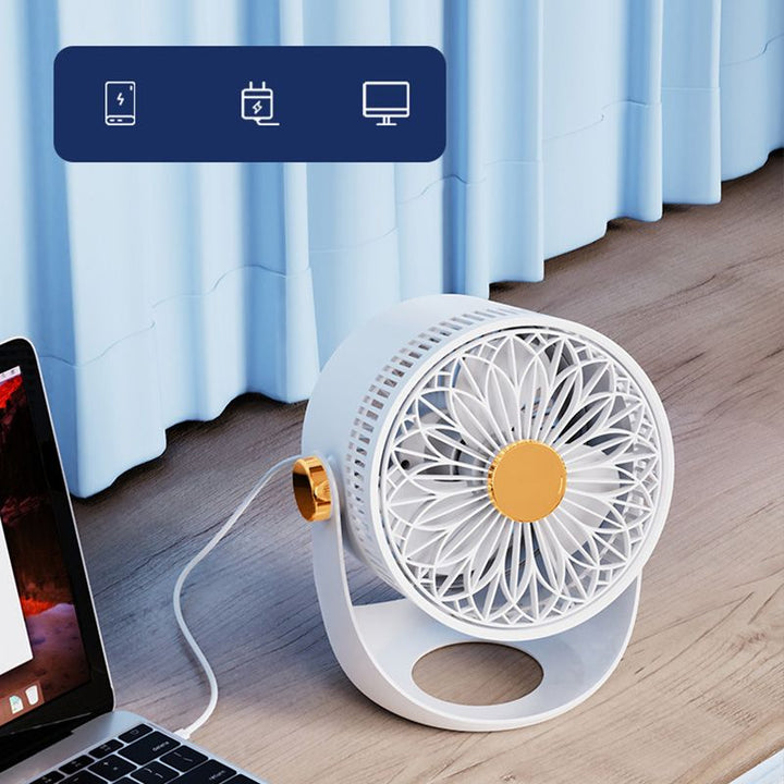 Hurricane Cannon High-Speed Circulating Wall-Mounted Desk Fan | Bowlift