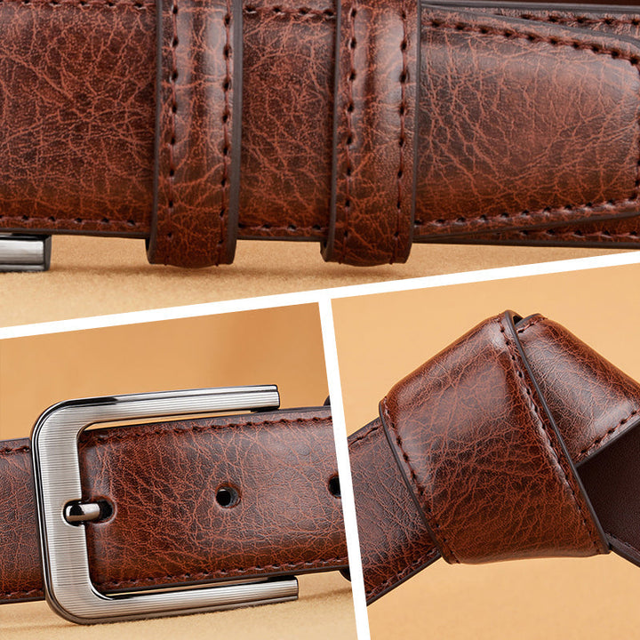 BowLift | Durable Vintage Fashion Pin Buckle PU Belt