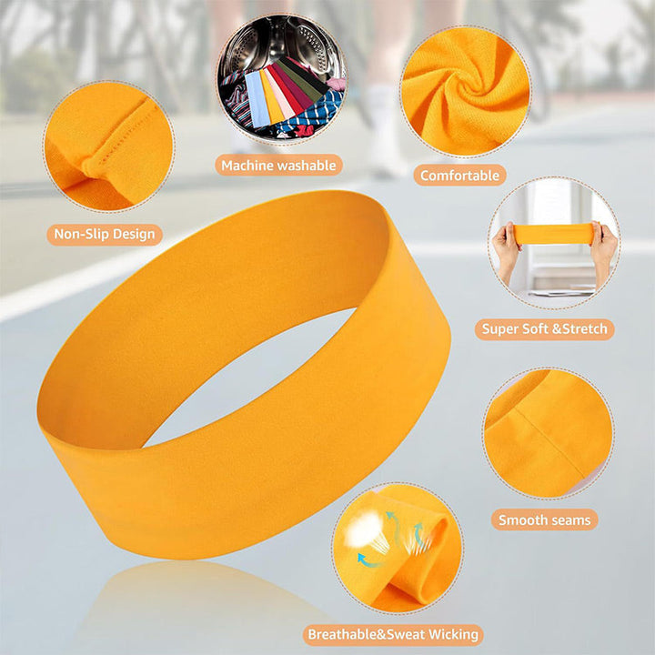 BowLift | Elastic Non-Slip Solid Color Headband