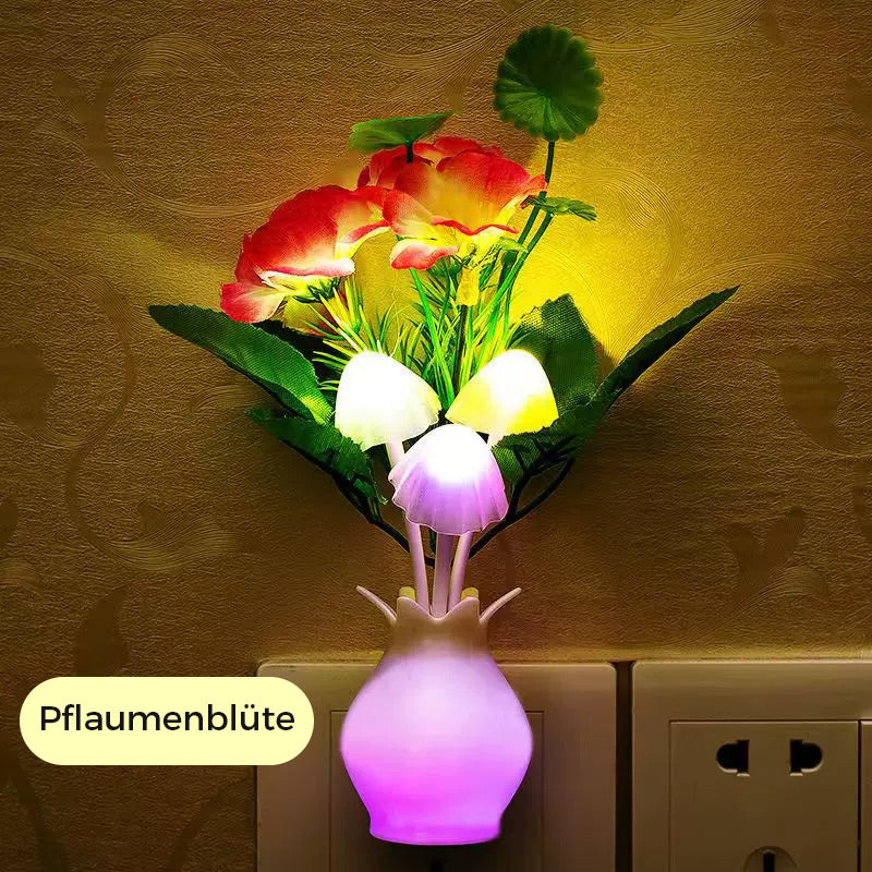 BowLift | LED night light in the form of simulated flowers with intelligent control for the bedroom