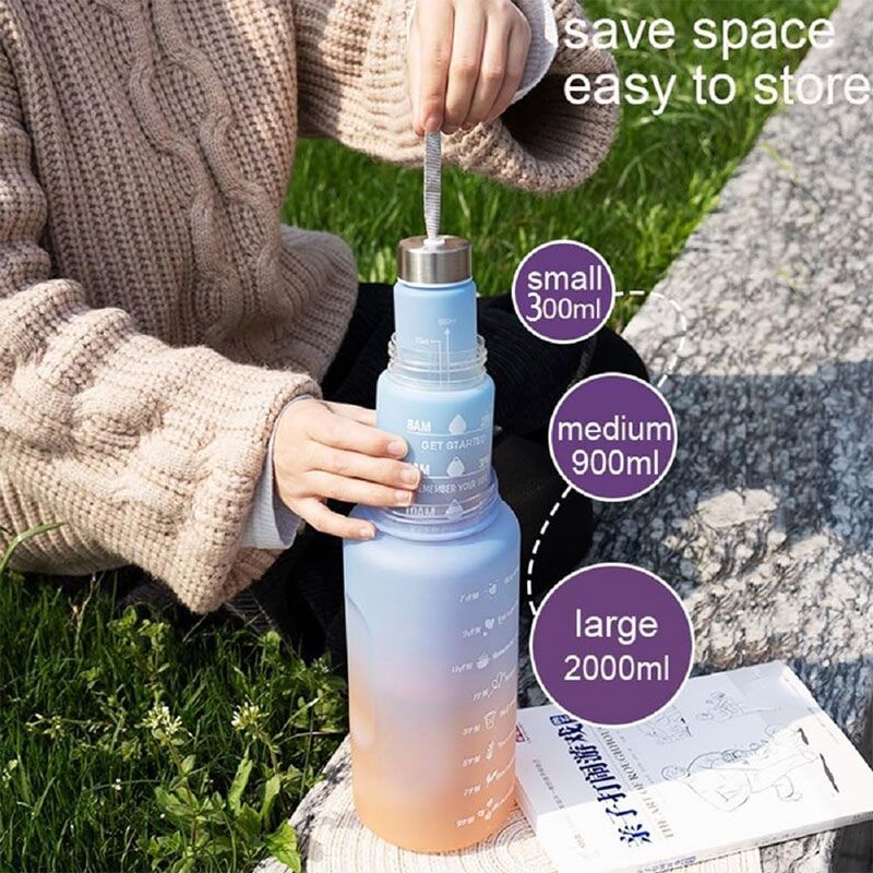 BowLift | 3-IN-1 Motivation Water Bottle