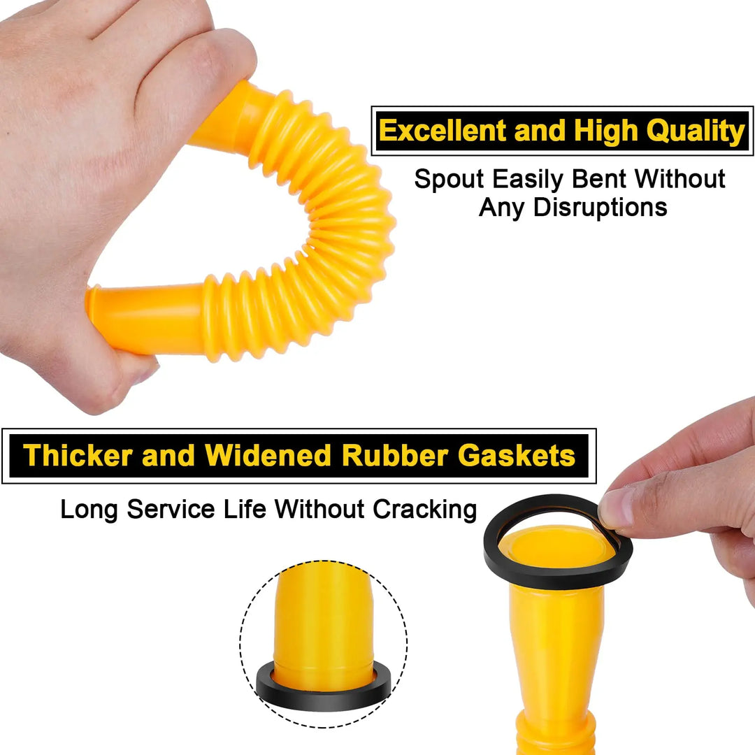 BowLift | Threaded pipes with hexagonal nuts