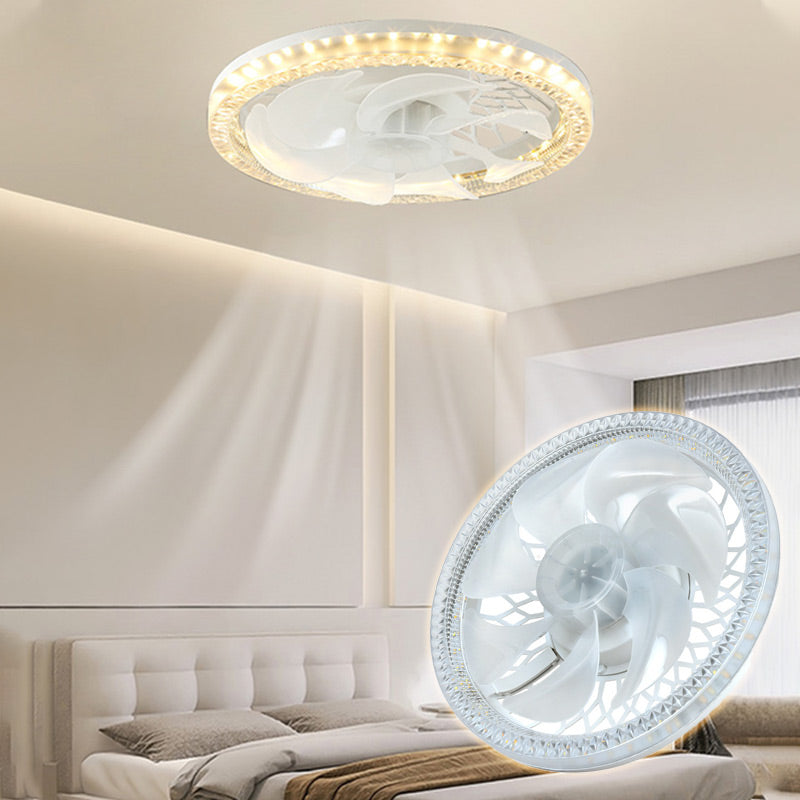 2-in-1 Mute Adjustable Fan Light with Remote Control | Bowlift