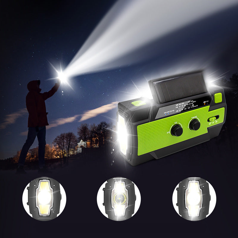 Multifunctional solar-powered radio | Bowlift