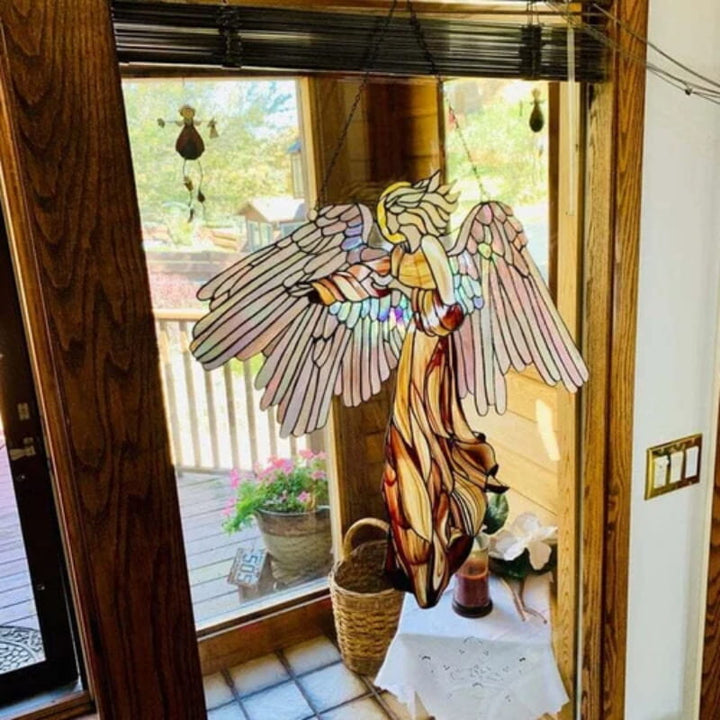 BowLift | Elegant guardian angel decoration in acrylic for the garden