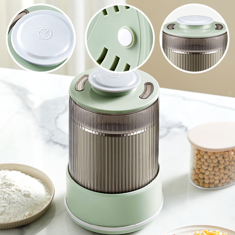 Double-Layer Grain Mill | Multifunctional Electric Mill Bowlift