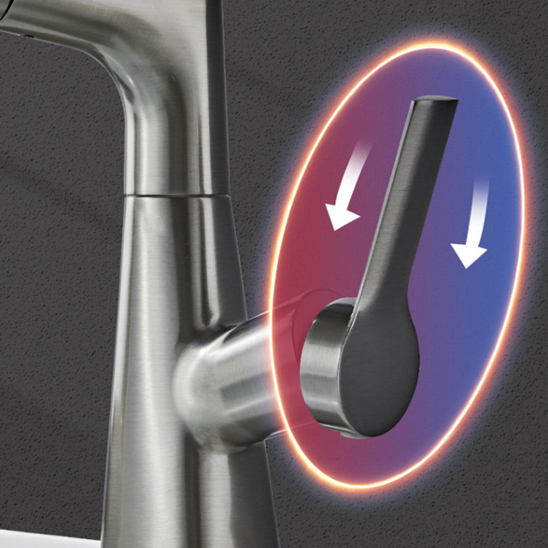 BowLift | 1-Hole Sink Mixer Tap with Pull-Out Spray Head
