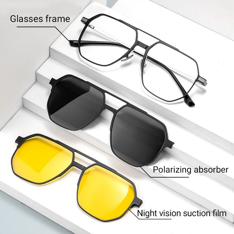 BowLift | 3 in 1 Vintage Magnetic Clip on Sunglasses