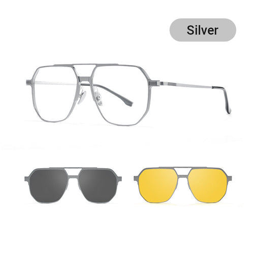 BowLift | 3 in 1 Vintage Magnetic Clip on Sunglasses