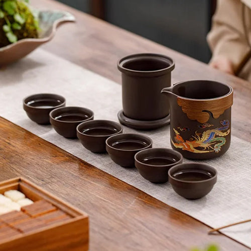 BowLift | Unique tea set with thermoreactive colors and fine details