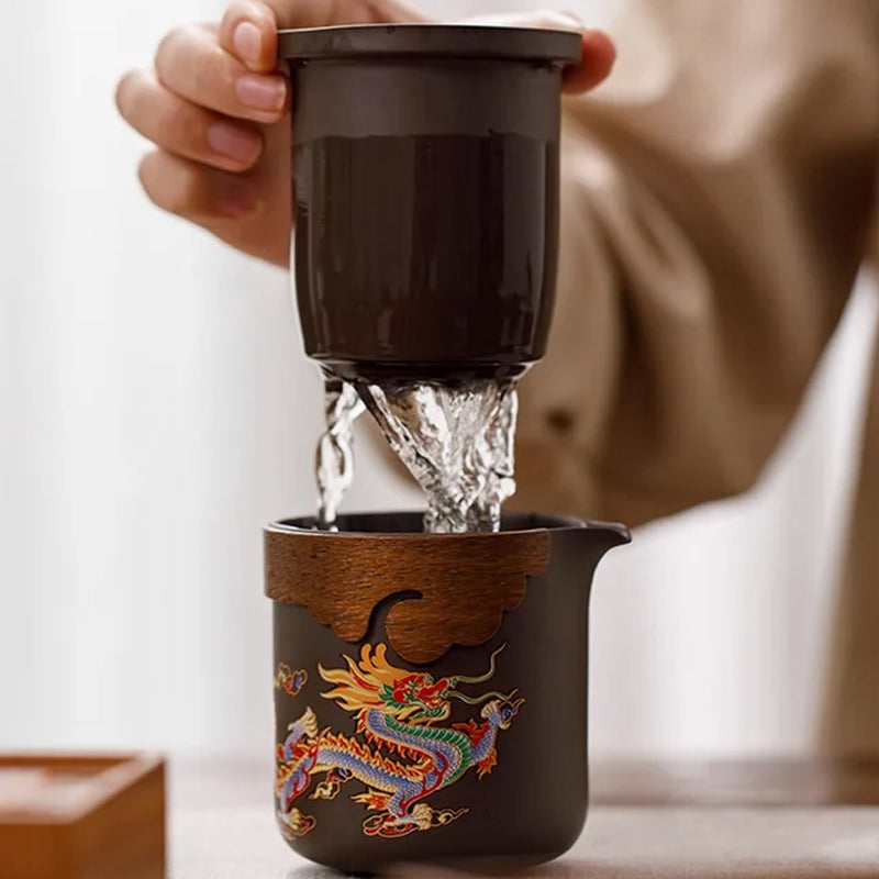 BowLift | Unique tea set with thermoreactive colors and fine details