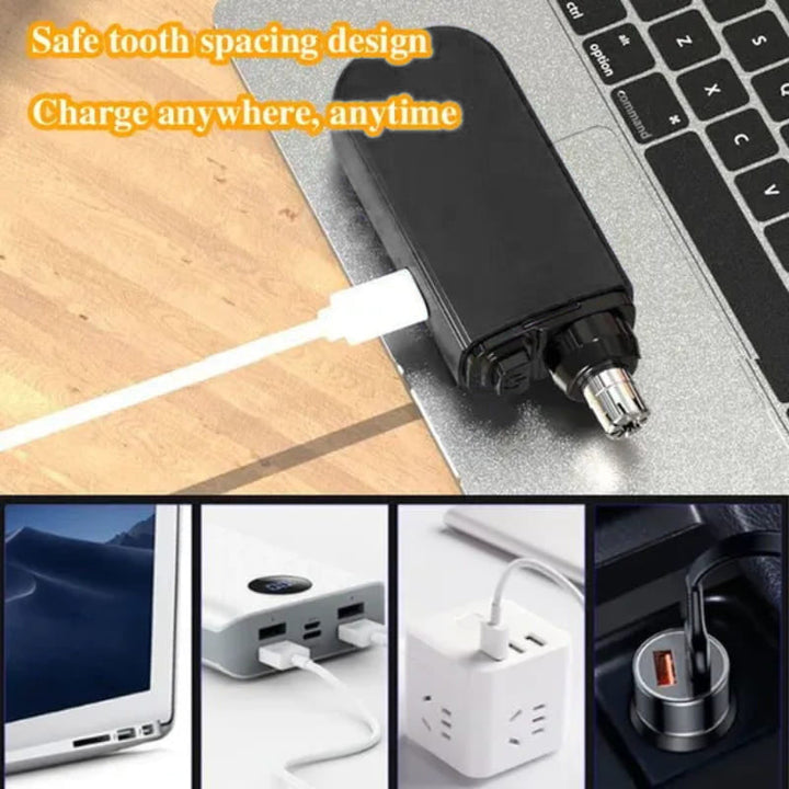BowLift | Effective rechargeable portable nose hair trimmer