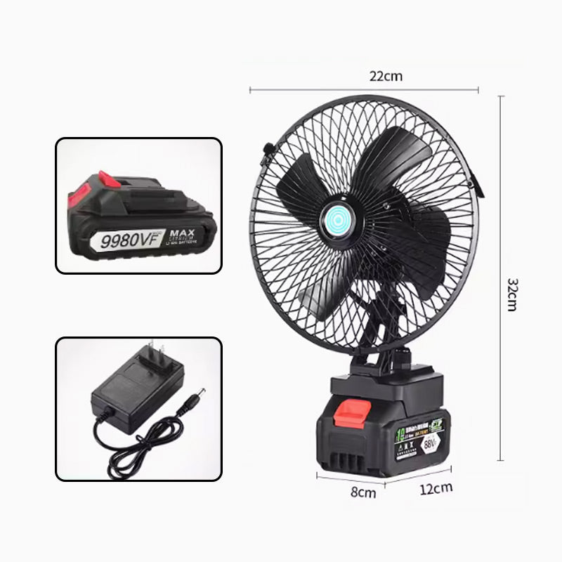 Rechargeable Portable Outdoor Wireless Camping Fan | Bowlift