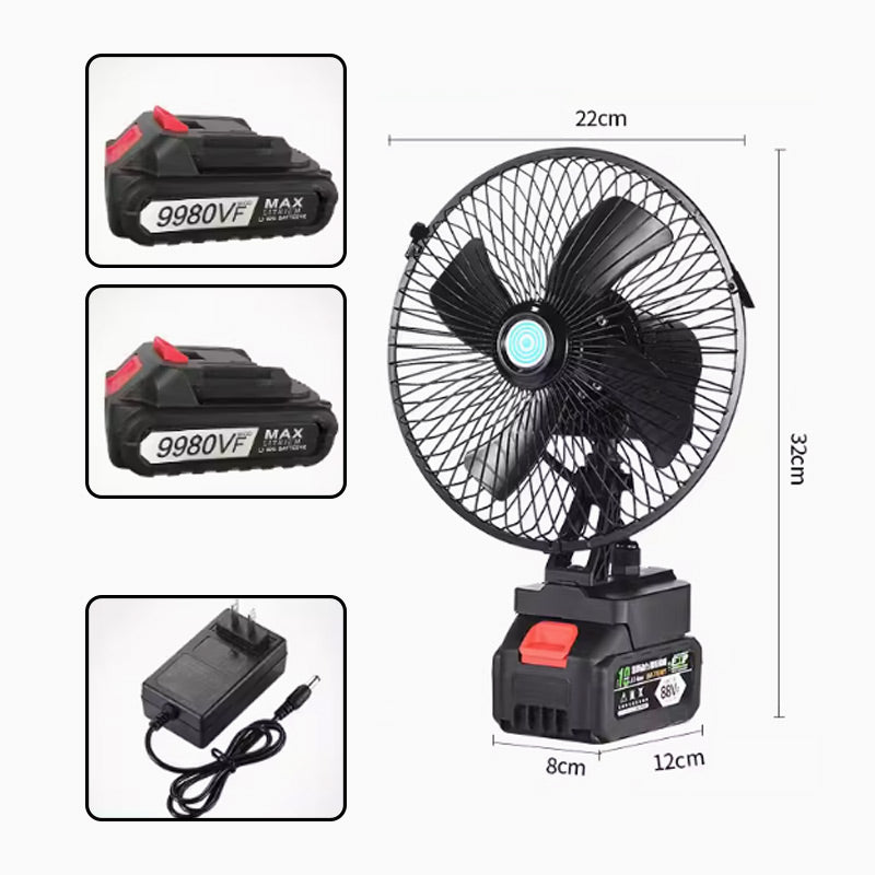 Rechargeable Portable Outdoor Wireless Camping Fan | Bowlift