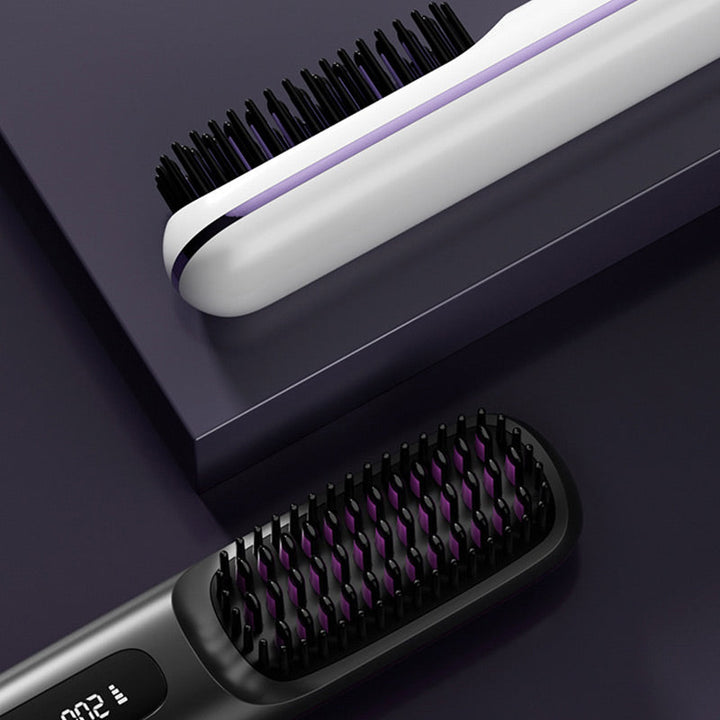 BowLift | Wireless ceramic heating hair straightening comb