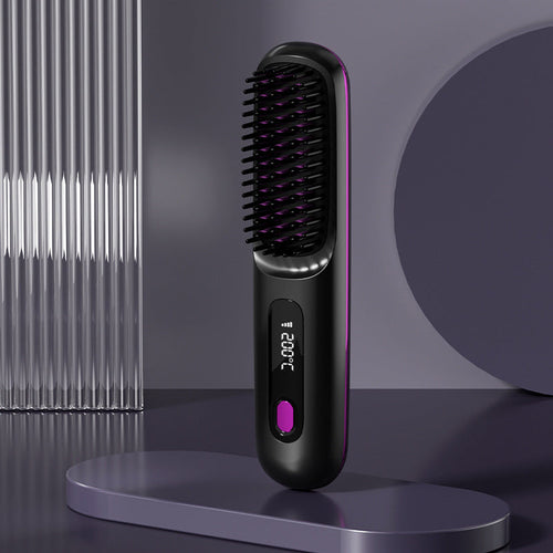 BowLift | Wireless ceramic heating hair straightening comb