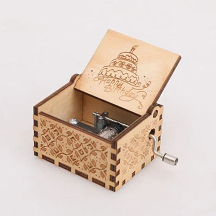 BowLift | Vintage mechanical music box with hand crank