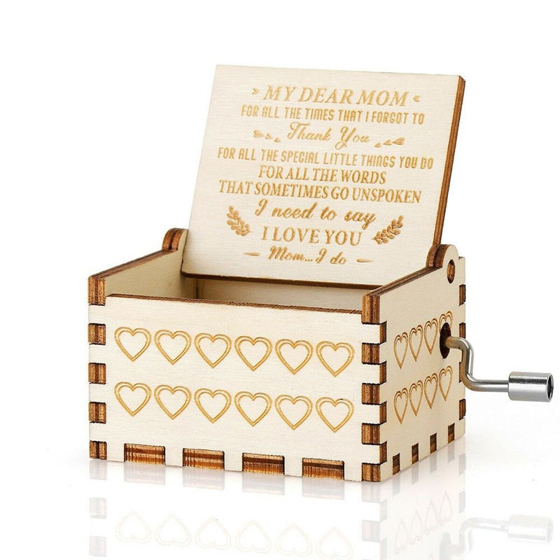 BowLift | Vintage mechanical music box with hand crank