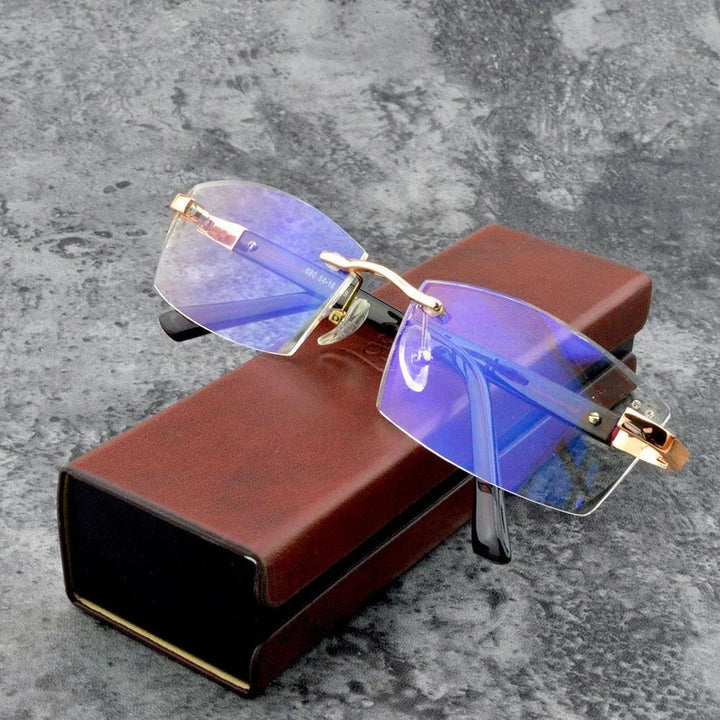 BowLift | High Hardness Anti-Blue Progressive Distance and Near Range Dual-Use Reading Glasses