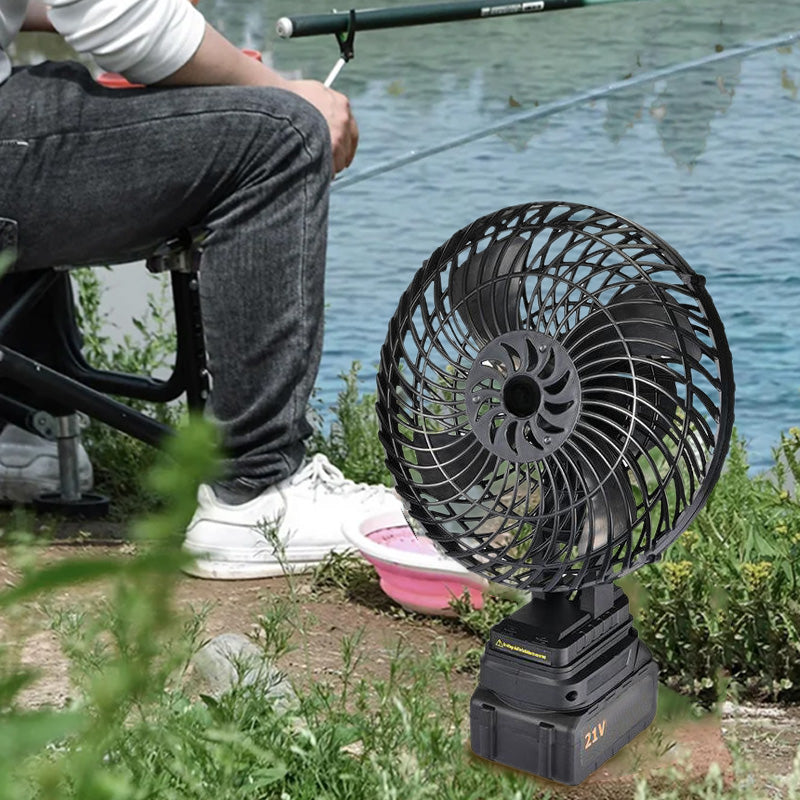 8inch Battery Operated Outdoor Camping Fan | Bowlift