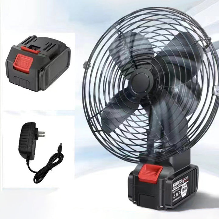 8inch Battery Operated Outdoor Camping Fan | Bowlift