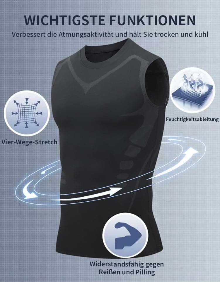 BowLift | 2024 New version Ionic Shaping sleeveless shirt without sleeves